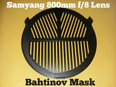 Samyang 800mm f/8 Bahtinov Focus Mask