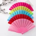 Party Favors Foldable Folding Fan Dancing Fan Morning Exercise Craft Fan