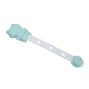 Multi-functional Kids Safety Lock Cupboard Fridge Cabinet Prevent Clamp green