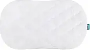Bassinet Mattress Cover Compatible with Halo Bassinest Swivel Sleeper Bassinet Mattress Only, Waterproof and Soft White