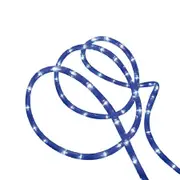 10m BLUE Led SOLAR Christmas Rope Light
