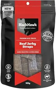 Black Hawk Kangaroo Jerky Sticks Treats for Dogs 100 Gm
