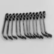 12x Tool Box 1 5/8" Retaining Keeper Black A Fast Ship A