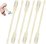 6 Pcs 2-In-1 Nasal Cutter, Upgrade Double Sided Nose Knife, 360 Nostril Hair Rem