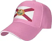 SSIULUS Flag of Florida Casquette Cap Hats,Trucker,Baseball Cap with Snapback,Perfect for Summer,Golf