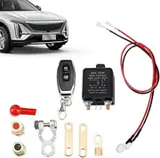 Car Battery Button,Cut Off Button Remote Control Battery Disconnect for Vehicle - Multi-Function Car Battery Cutoff Button Electrical Equipment