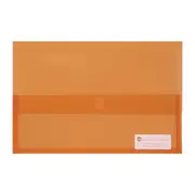 Marbig Polypick Foolscap Document Wallet Orange