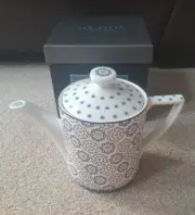 Ted Baker Portmeirion Langdon Blue Teapot 2pint