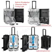 Portable Dental Unit System Built-in Air Compressor Ultrasonic Scaler Curing