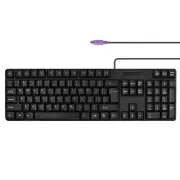 MCSaite Wired PS2 104 Keys Computer Keyboard with StandsBlackWaterproof - US ...