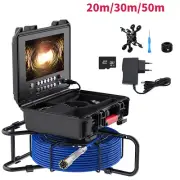 9” Meter Counter Sewer Pipe Inspection Camera Drain Sewer Industrial Endoscope