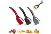 OZZYCOOK 2 in 1 Grip and Flip Spatula Set of 3 PCS