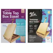 AU Mont Marte 2 sizes Table Top Box Easel School/Function Students Artist Art