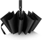 Travel Umbrella Windproof Automatic Umbrellas-Factory Outlet umbrella 12 Ribs