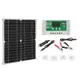 太陽能電池板充電器 ,100W 雙 USB DC 18V 柔性太陽能充電板, 汽車電池, 手機太陽能充電器