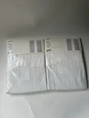 Ikea MATILDA Sheer Curtains 4 Panels (2 pairs) 100% Cotton 55" x 98" White - NEW
