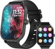 [iN] Tech Smart Watch Pro (Advanced) - 2.01" HD Touch Screen - Smart Watches for Women Mens Watches - Smart Watch Men - Fitness Watch - Fitness Tracker Heart Rate Monitor Sleep Monitor Multi Sports Mode