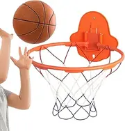 Silent Basketball Hoop,32cm Silent Basketball Dribbling Hoop - Foldable Kids Toys for Noiseless Bouncing, Drills, and Activities