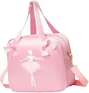 [Generic] Cute Ballet Dance Bag Ballet Dance Backpack Handbag for Sports Gymnastics Travel