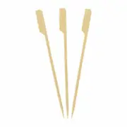 50 x Bamboo Paddle Skewers Catering Finger Food Wooden Sticks Cocktail Party