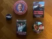 George W. Bush presidential pinbacks