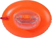 Portable Olive-Shaped Inflatable Pool Float Waterproof Bag for Clothing Storage Outdoor Equipment Double Airbag Inflatable LWX