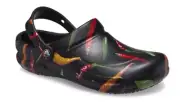 Crocs Hot Chili Peppers Clog Men's 5 Work Bistro Slip Resistant American Preppy