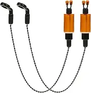 Fishing Rod Bite Indicator,Bite Indicator – Fishing Rod Alarm – Reel Hangers, Alert, Chain Alarm for Beginners and Fishermen Professional