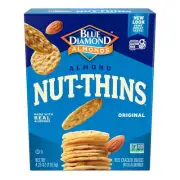 Almond Nut-Thins Rice Cracker Snacks with Almonds Origi