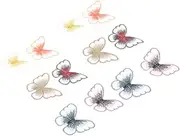 OHPHCALL 60Pcs Embroidered Butterfly Patches for Clothing Repair and Decoration DIY Accessories for Bags Backpacks and Craft Projects Durable Material