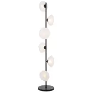 ZECCA Floor Lamp Black / Frost - ZECCA FL6-BKFR