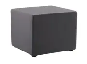 Rapidline Mars Square Ottoman Seat Visitors Chair Seating Charcoal MARS S CH