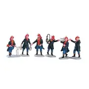 Village Collection Fireman Set of 6 # 02446