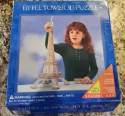 Eiffel Tower 3D Puzzle 1995 PlaySkool School Age, New In Box