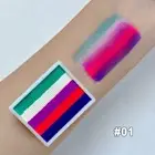 UV Glow-In-The-Dark Rainbow Water Activated Face Body Paint Fluorescent Neon for