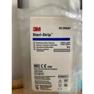 【現貨】3M 中傷口 專用 剖腹產 貼片 免縫膠帶組 1547 1624W 防水透氣敷料