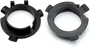 2pcs H7 LED Bulb Adapter Socket Holder Retainer H7 Bulb Base Bracket Mounting Clips, for Hyundai Santa Fe, Kia Sportage, Kia Ceed, for Mitsubishi, Outlander Car Headlight Mounting Bracket