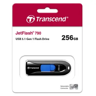 創見 JetFlash790 32G 64G 128G 256G USB 3.1 高速 隨身碟 廠商直送
