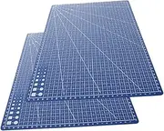 2pcs Double Sided Art Cutting Mats Durable DIY Craft Board for Scrapbooking and Precision Cutting for Teachers and Craft Enthusiasts