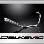 Royal Enfield Himalayan 2017-2024 Full Exhaust 14" Round Carbon Muffler