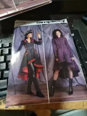 SIMPLICITY PATTERN # R11148 SIZE 6-14 MISSES COSTUME COSPLAY COATS