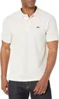 Lacoste Men's Short Sleeve Pique Polo, Alpes Grey Chine, Size Large