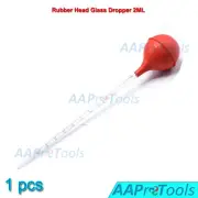 1ps glass transfer pipettes 2ml scale graduated dropper W/scale line lab DS-1441