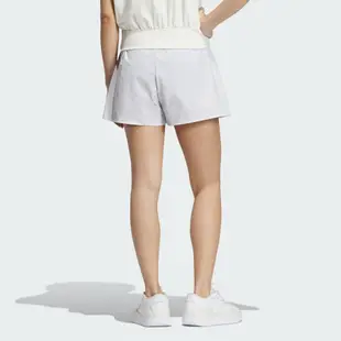 adidas 短褲 女款 運動褲 TECH WV SHORTS 白 IM8828