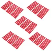 FOMIYES 5Sheets Clear Double Sided Nail Display Tape Holders Heavy Duty Adhesive for Press Nail Stand Durable Adhesive Tape for Nail Art Showcasing and Salon Use