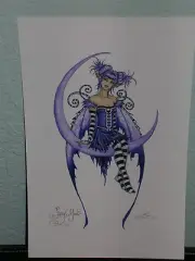 Amy Brown - Sassy Moon - Mini Print - Rare