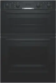 Bosch Series 4 60cm Double Oven Black