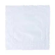 New CTM Women's Butterfly and Heart Embroidered Keepsake Handkerchief