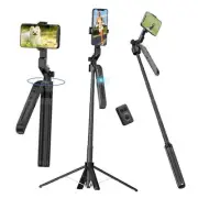 Face Tracking Tripods, Auto Tracking Tripod 360°Rotation, Extendable Smart