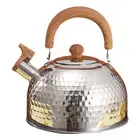 Ceramic Hob Kettle Induction Capacity Stainless Steel Whistling Tea with Touch